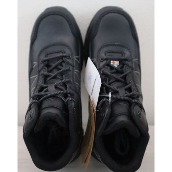 Shoes for Crews x Ace Men's Sz 9.5M Black Piston Mid - Aluminum Toe Work Boots - Picture 2 of 14